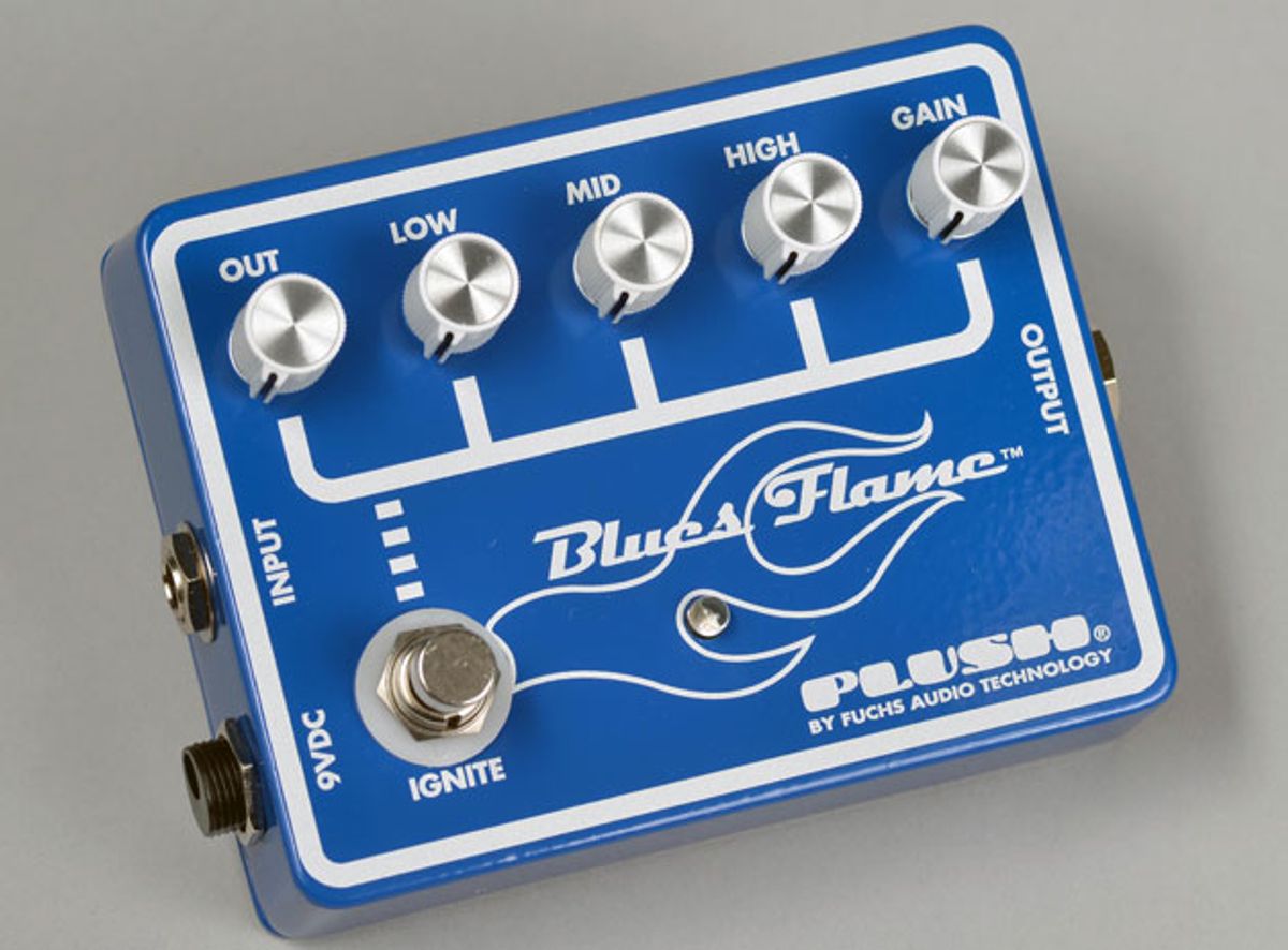 Fuchs Audio Expands Plush FX Pedal Line With the Blues Flame, Phone Tone, and Double Plush