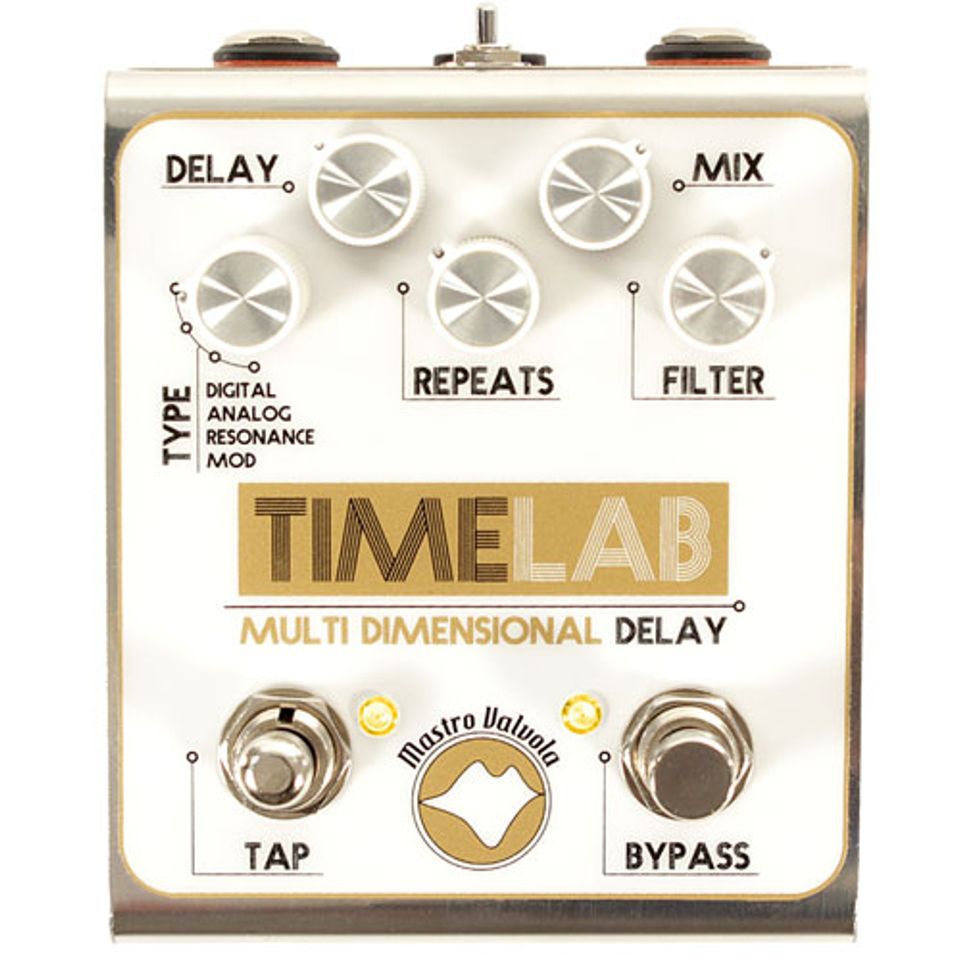 Mastro Valvola Pedals Introduces the TimeLab Multidimensional Delay