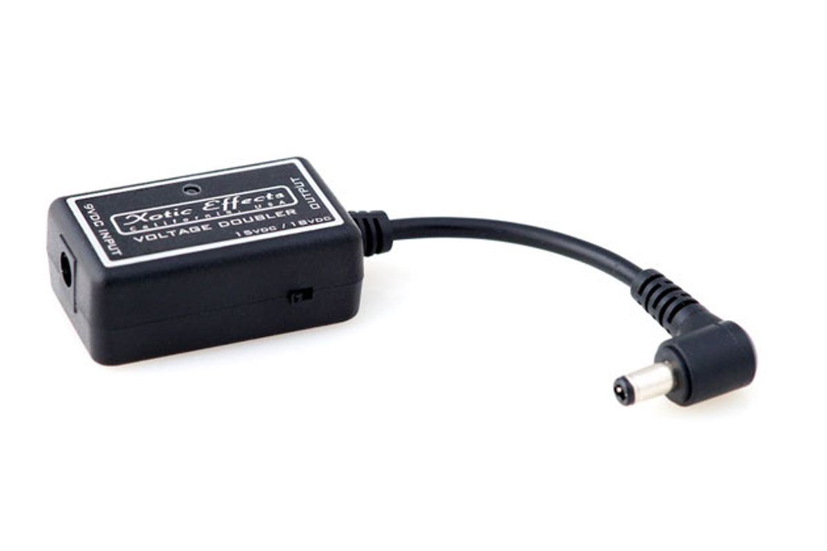 Xotic Unveils the Voltage Doubler Power Adapter