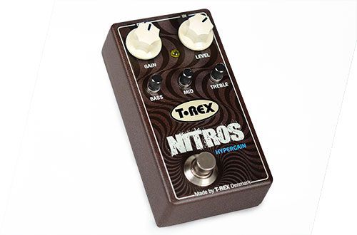 T-Rex Effects Introduces the Nitros Hypergain Distortion and New ToneTrunk Pedalboards