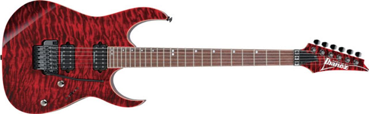 Ibanez RG920QM Premium Electric Guitar Review