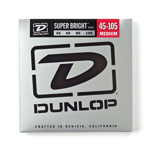 Dunlop Introduces Super Bright Bass Strings