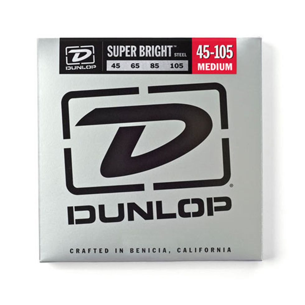 Dunlop Introduces Super Bright Bass Strings