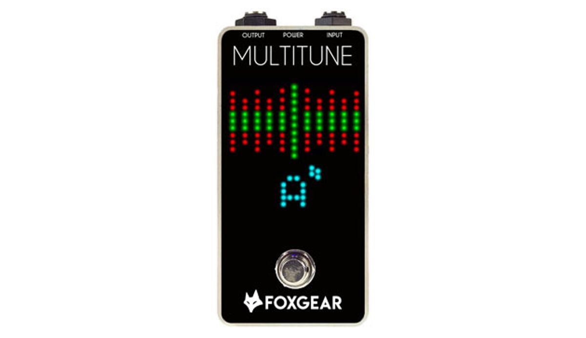 Foxgear Presents the Multitune Polyphonic Tuner