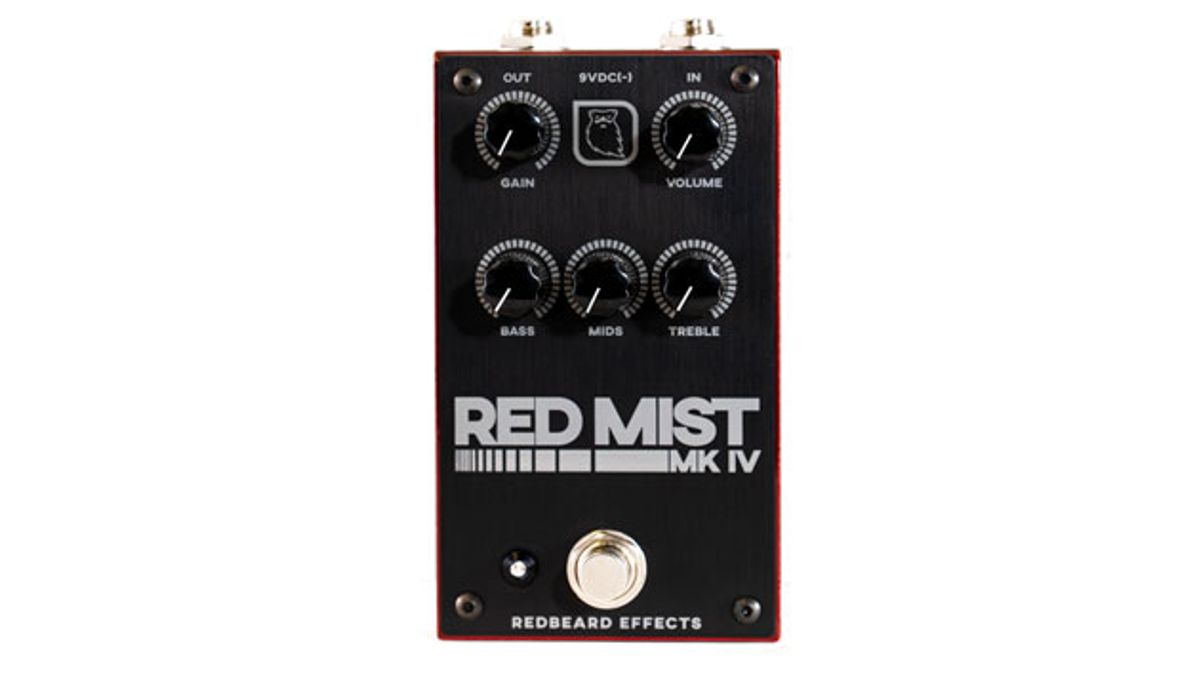 Redbeard Effects Releases the Red Mist MkIV