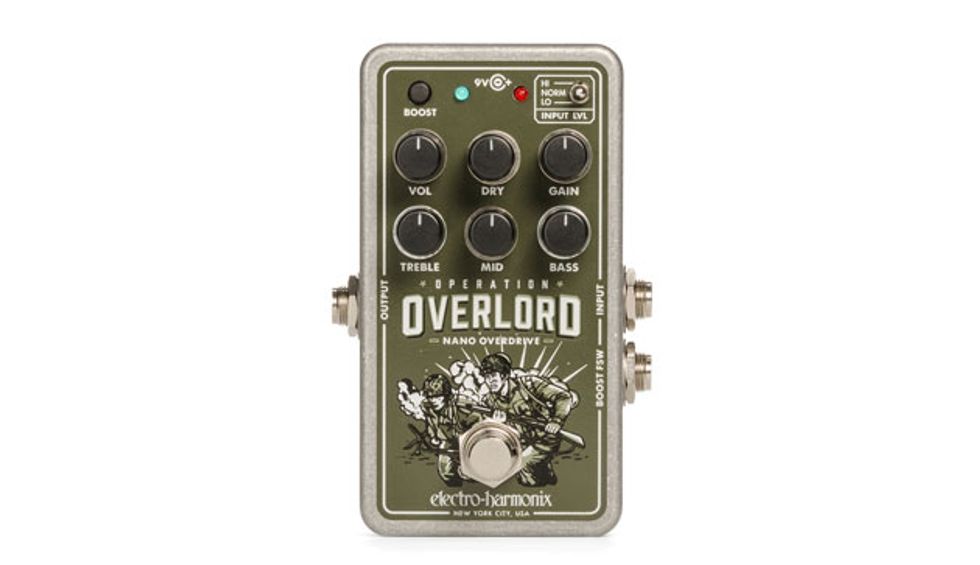 Electro-Harmonix Launches the Nano Operation Overlord