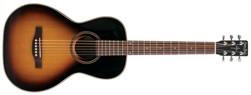 Simon & Patrick Woodland Pro Parlor Sunburst HG Acoustic Guitar Review