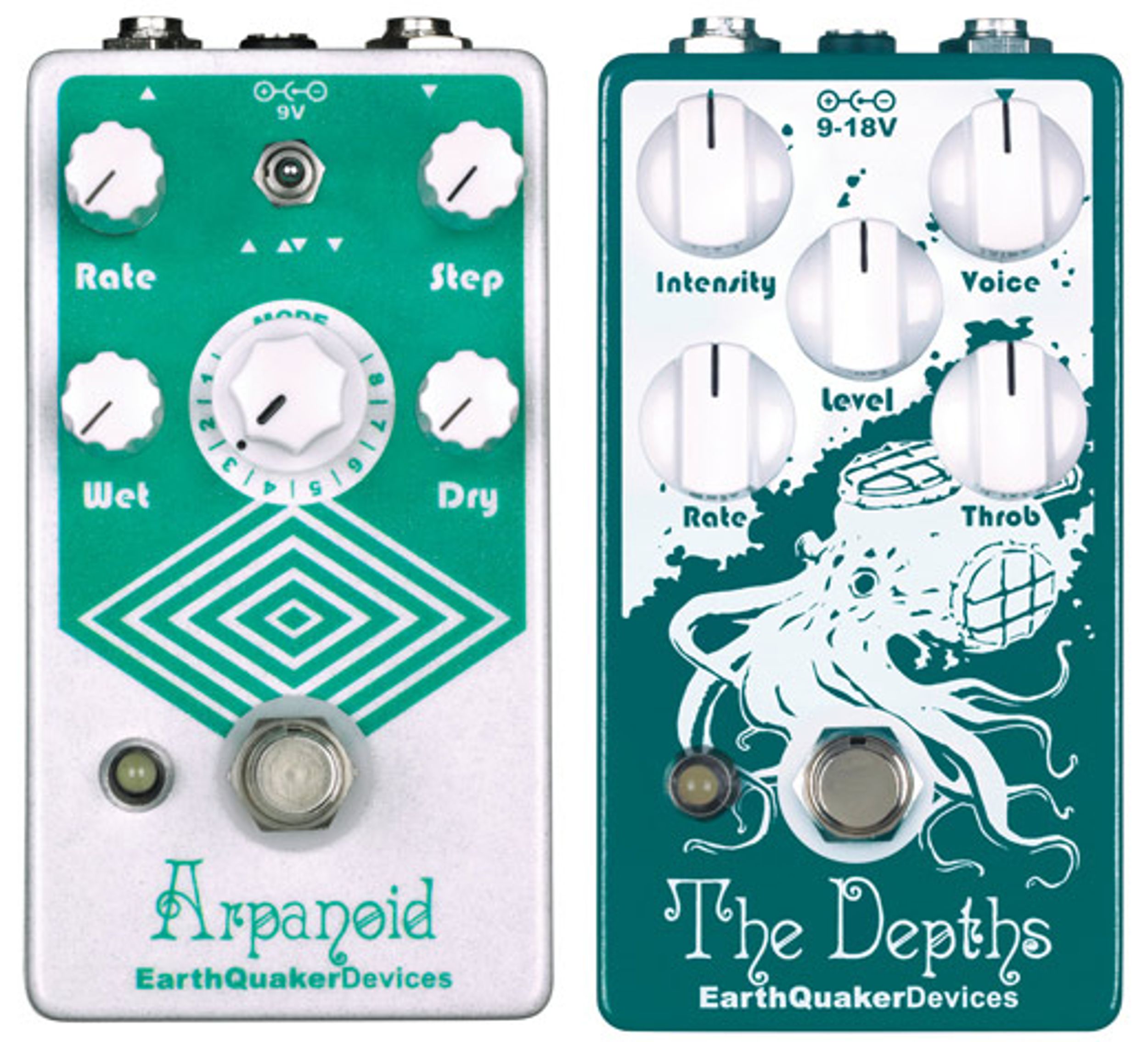 Earthquaker Devices Announces Arpanoid and The Depths Pedals