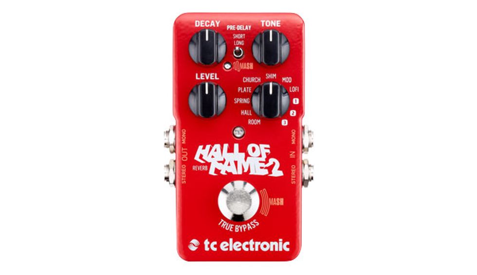 TC Electronic Releases the Hall of Fame 2 Reverb