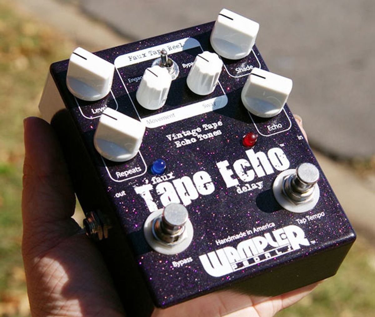 Wampler Pedals Reveals Tap Tempo Faux Tape Echo