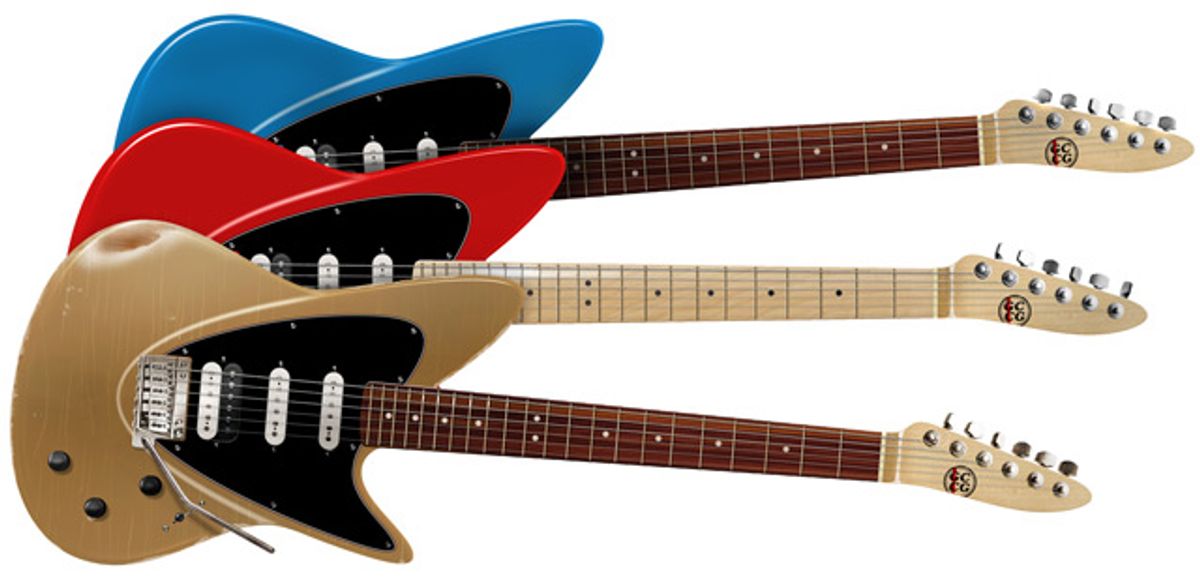 Guitar Crazy Custom Guitars Announces Mako Bold Guitars