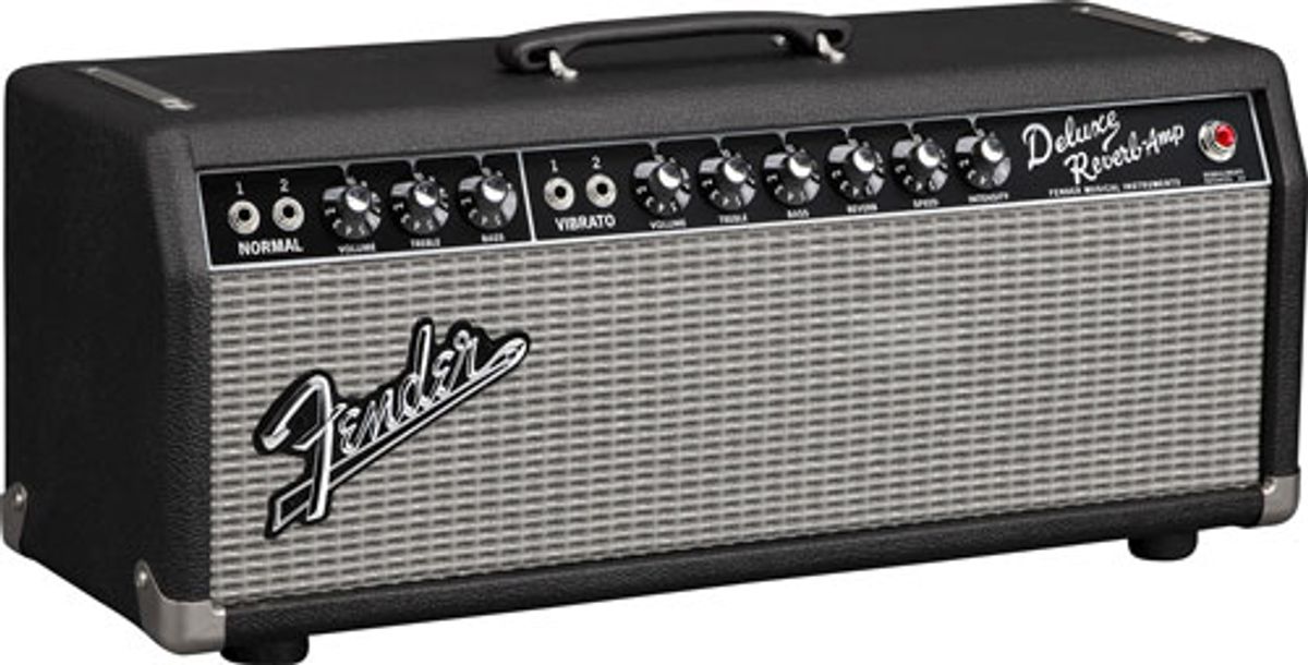 Fender Introduces '65 Deluxe Reverb Head and '57 Deluxe Head