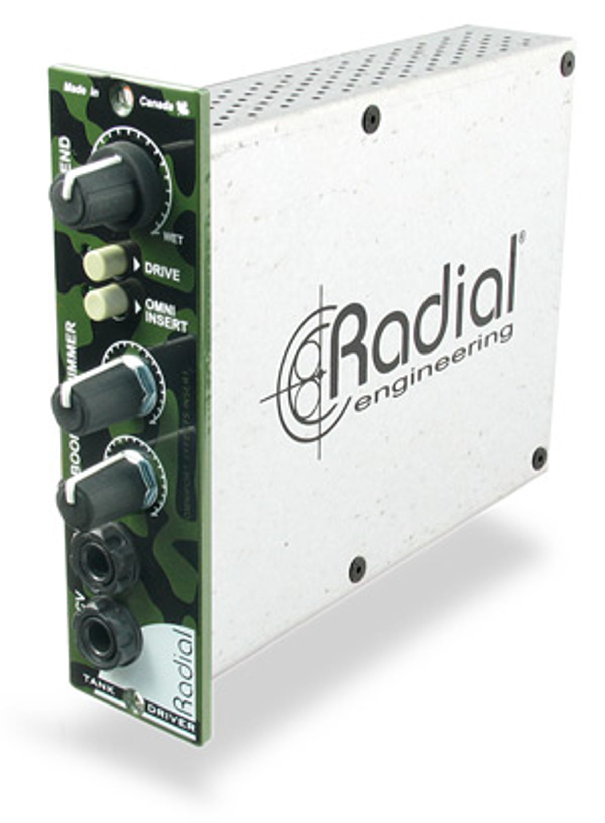 Radial Engineering Releases TankDriver