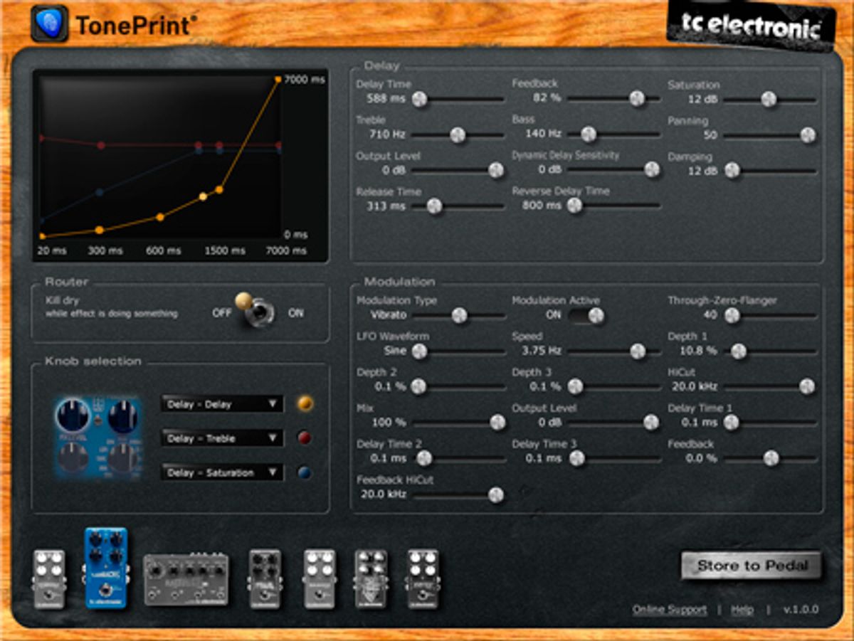 TC Electronic Announces Free TonePrint Editor