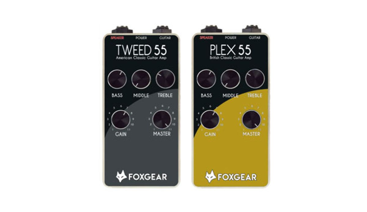 Foxgear Unveils the Tweed 55 and Plexi 55