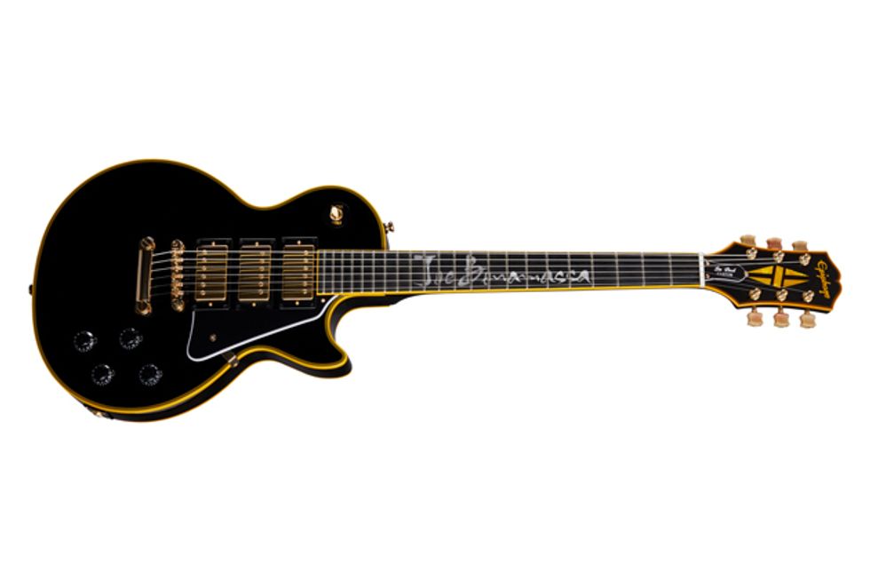Epiphone Releases the Joe Bonamassa Signature "Black Beauty" Les Paul Custom