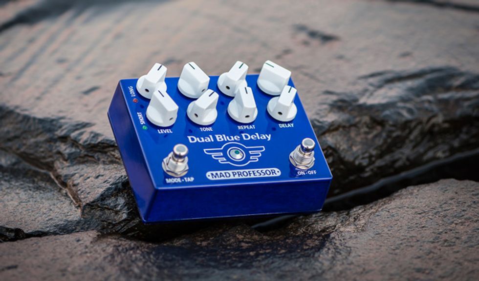 Mad Professor Unveils the Dual Blue Delay