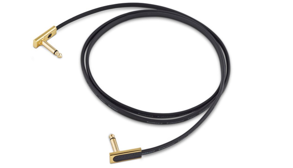 RockBoard Introduces Flat Patch Gold Cables