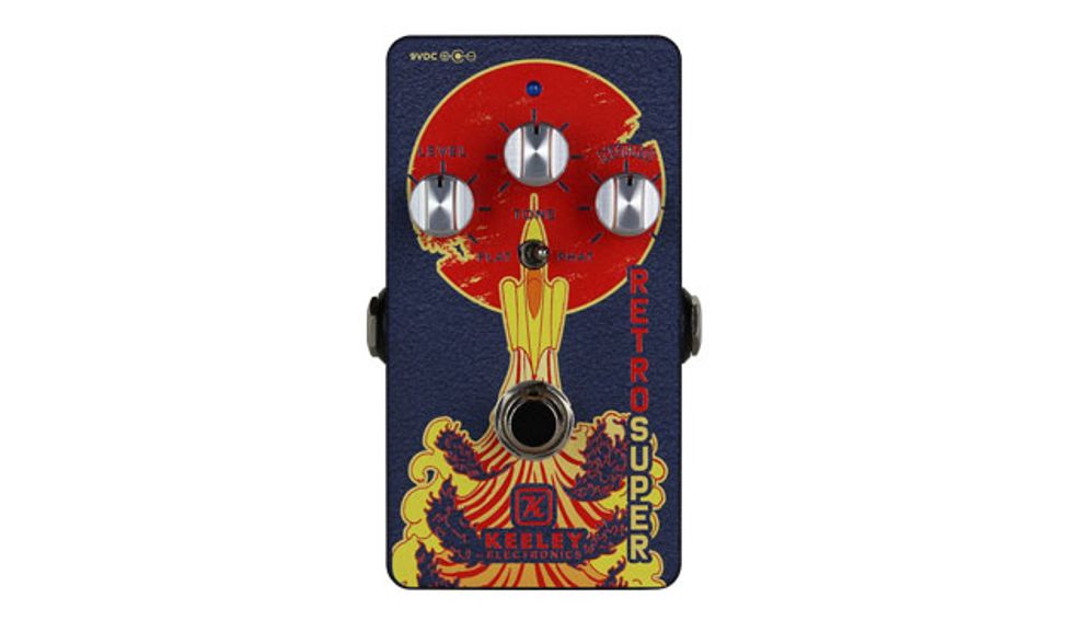 Keeley Electronics Touts New Retro Super Germanium Overdrive