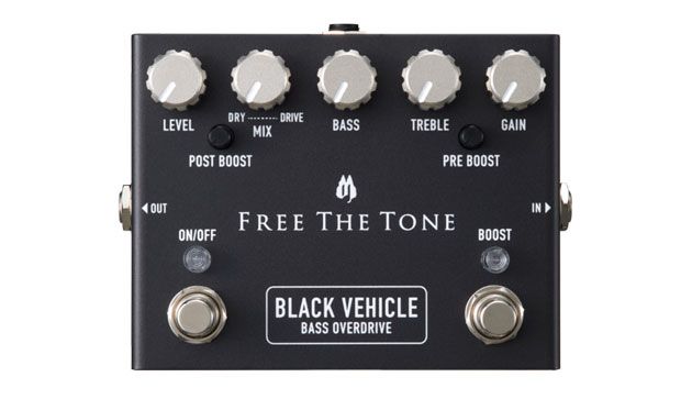 Free the Tone Releases the BV-1V Black Vehicle Bass Overdrive