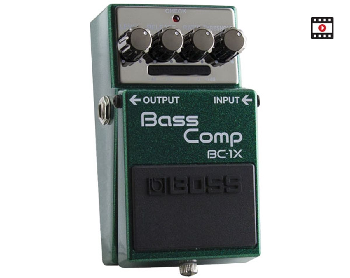 Boss BC-1X Bass Compressor Review