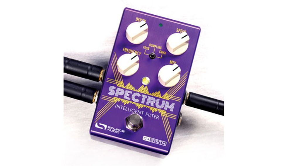 Source Audio Introduces the Spectrum Intelligent Filter