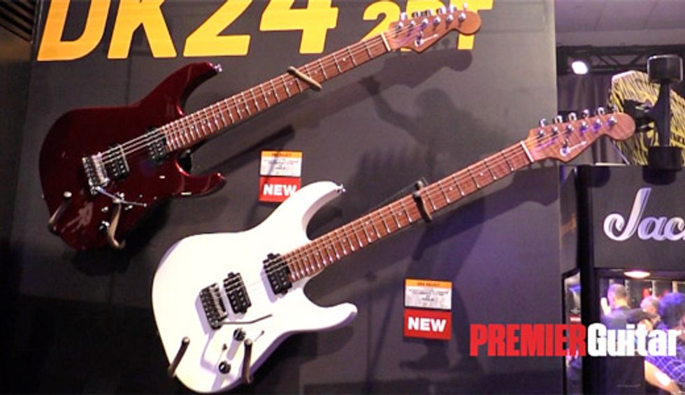 NAMM '19 - Charvel USA Select DK24 2PT CM Demo