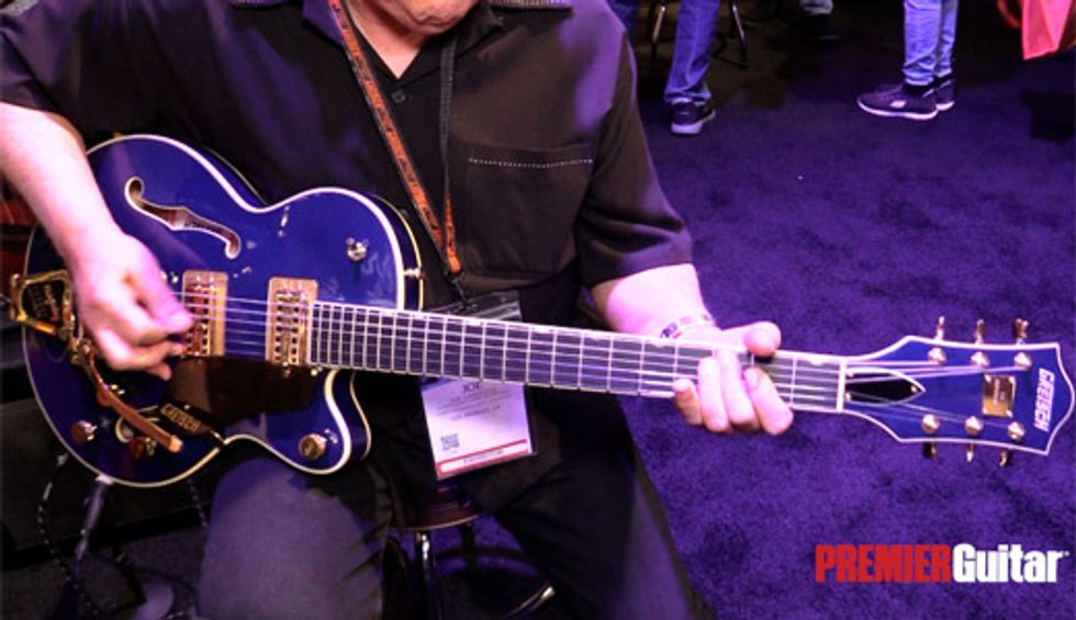 NAMM '19 - Gretsch G6620T Players Edition Nashville Center Block & G6659TG Players Edition Broadkaster Demos