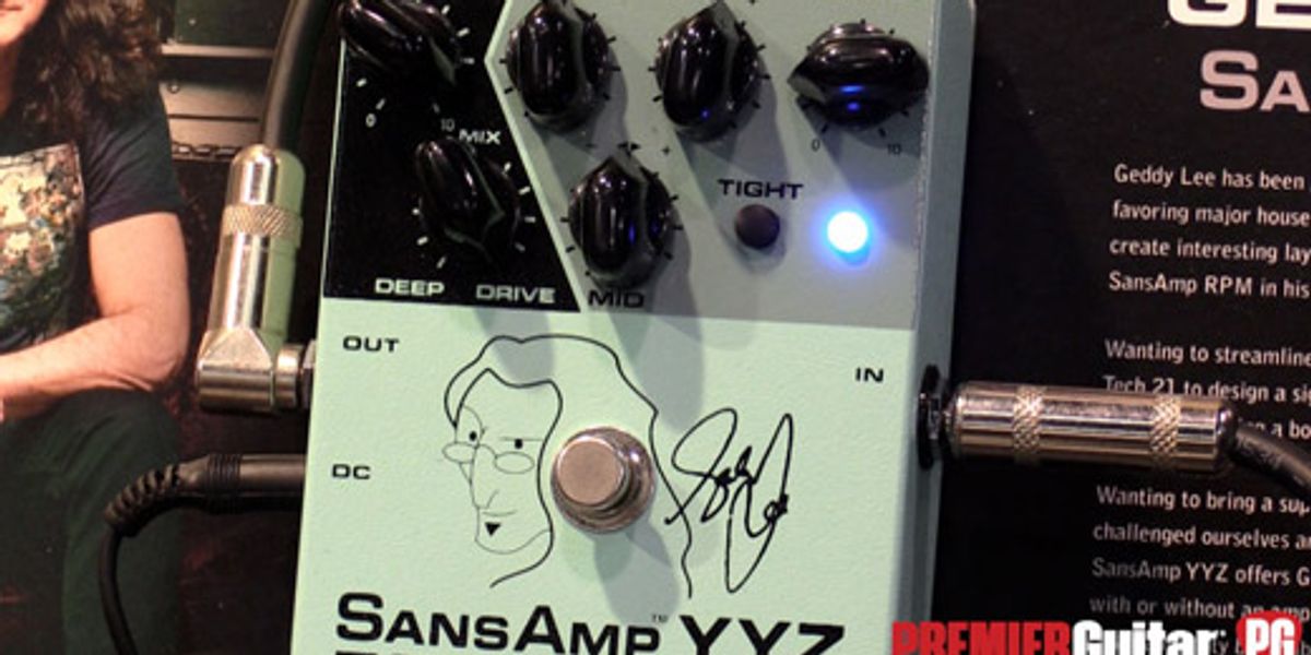 NAMM 2019: Tech 21 Geddy Lee & Paul Landers Gear - Premier Guitar