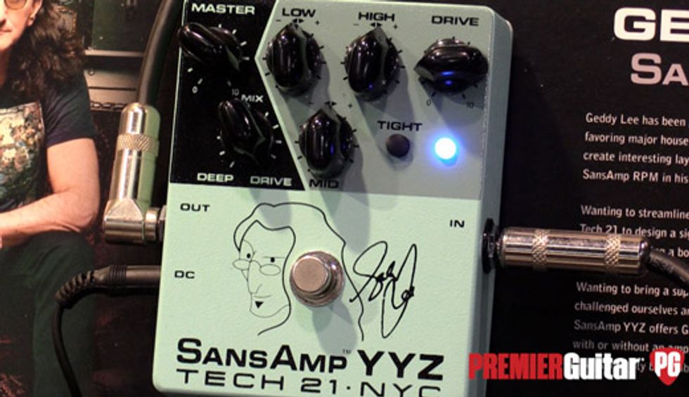 NAMM '19 - Tech 21 Geddy Lee SansAmp YYZ & Paul Landers Signature Fly Rig Demos
