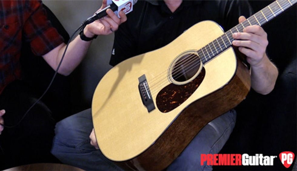 NAMM '19 - Martin Guitars D-18 Modern Deluxe, Road Series & Dreadnought Jr Demos