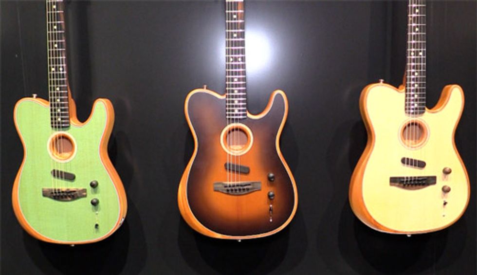 NAMM '19 - Fender Acoustasonic Demo