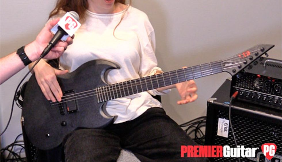 NAMM '19 - ESP LTD RM-600 Reba Meyers Signature Viper Demo