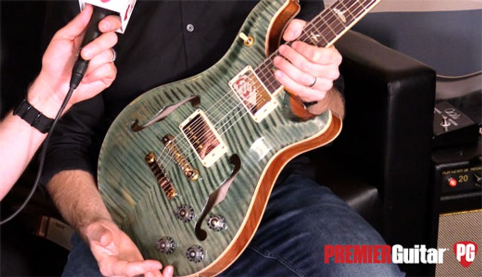 NAMM '19 - PRS SE Paul's Guitar, CE 24 Semi-Hollow & McCarty 595 Hollowbody Demos