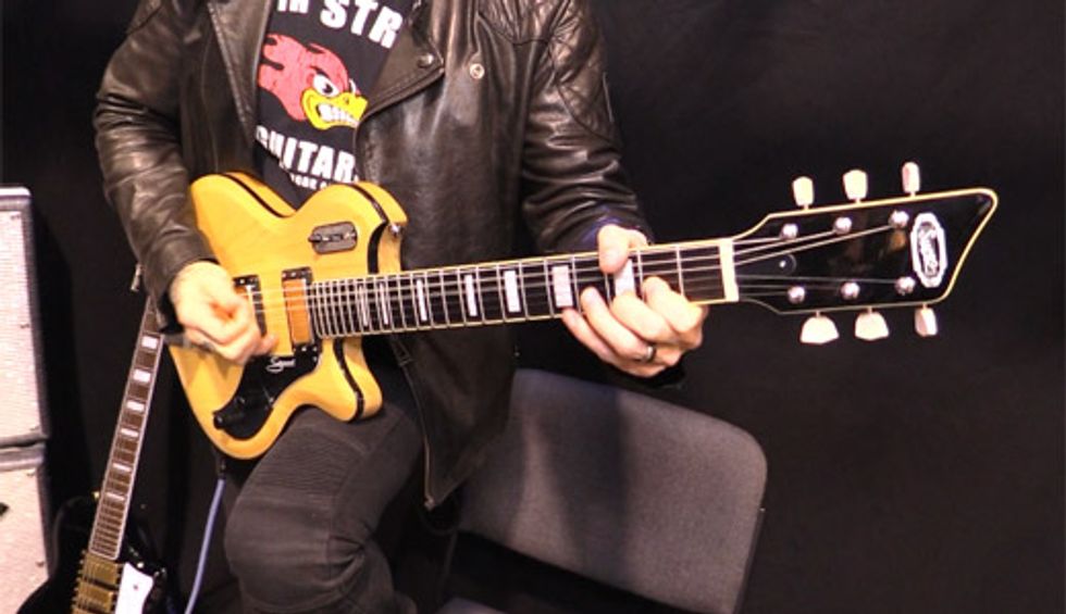 NAMM '19 - Supro Blues King 12, Silverwood, Analog Delay Demos with Richard Fortus