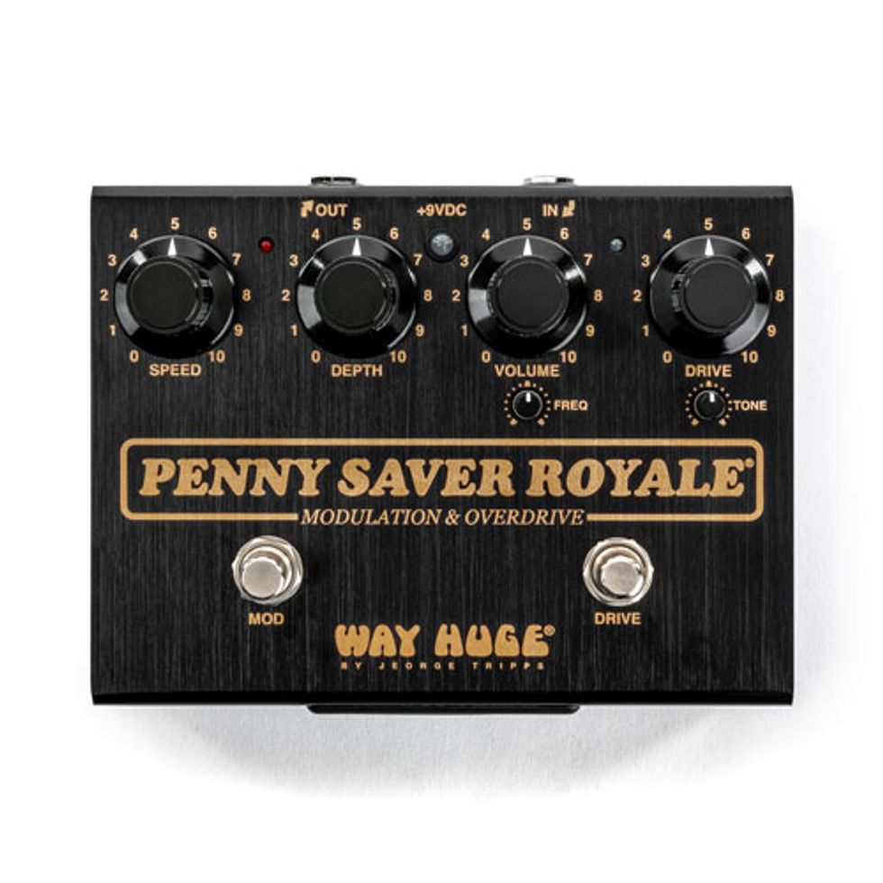 Way Huge and Joe Bonamassa Unveil the Penny Saver Royale Modulation & Overdrive