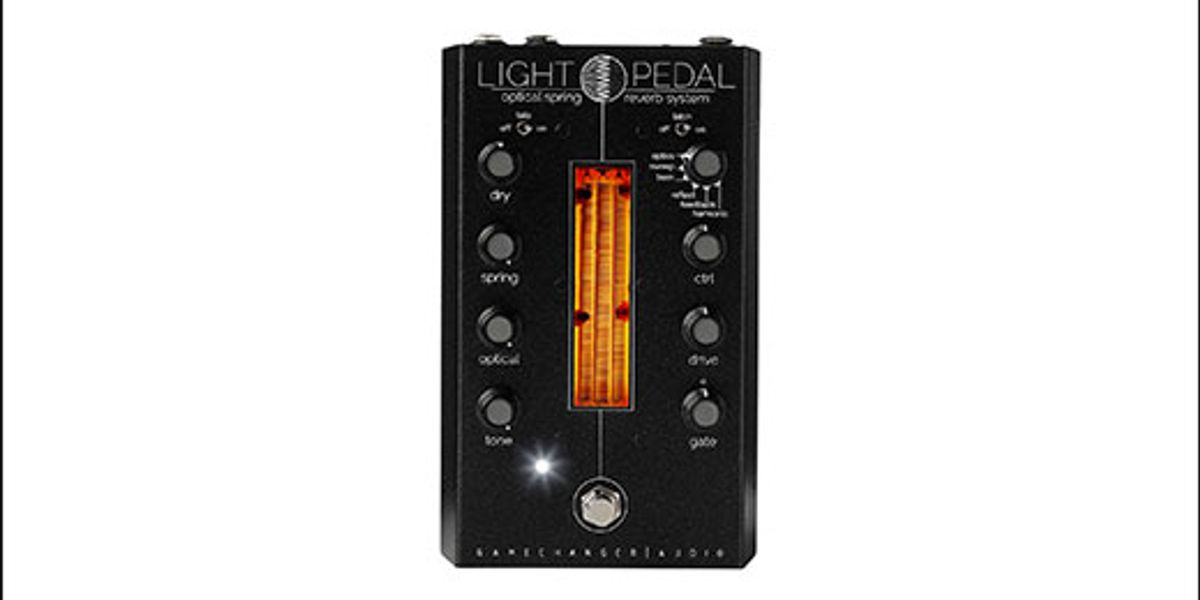 Gamechanger Spring Gamechanger's New Optical Spring Reverb Pedal Launch - Premier Guitar