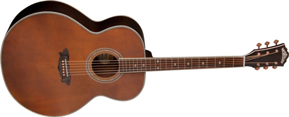 Washburn Guitars Introduces the WJ130EK Acoustic/Electric Guitar