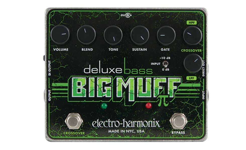 Electro-Harmonix Deluxe Bass Big Muff Pi Pedal Review