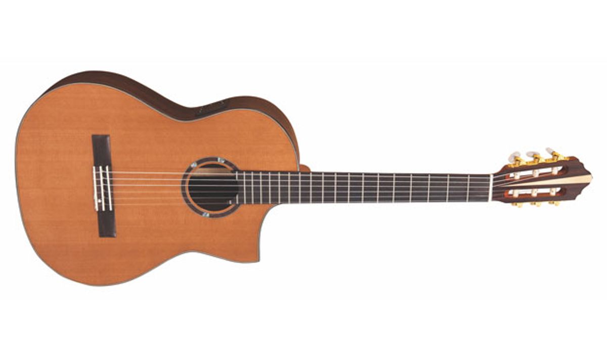 Vintage Announces the Roger Williams Nylon Electro-Acoustic Crossover Guitar
