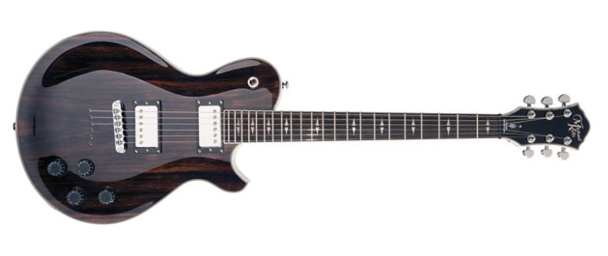 Michael Kelly Guitars Introduces the Patriot Striped Ebony to Custom Collection Series