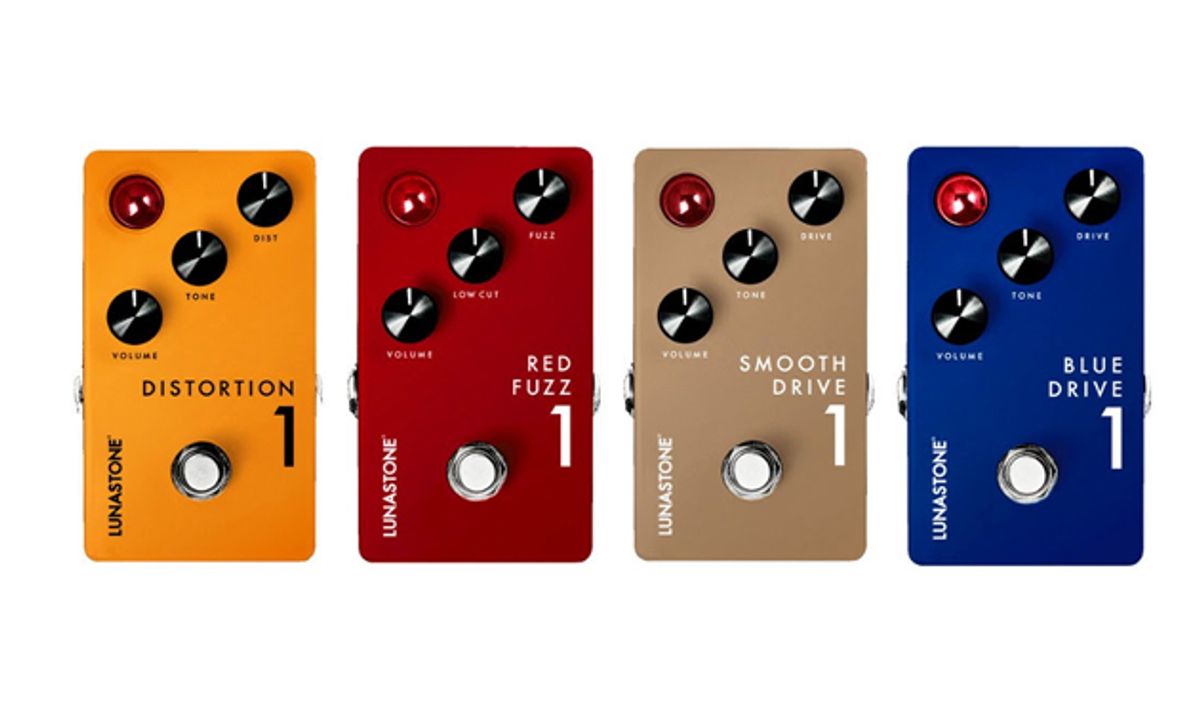 Lunastone Launches Four New Pedals