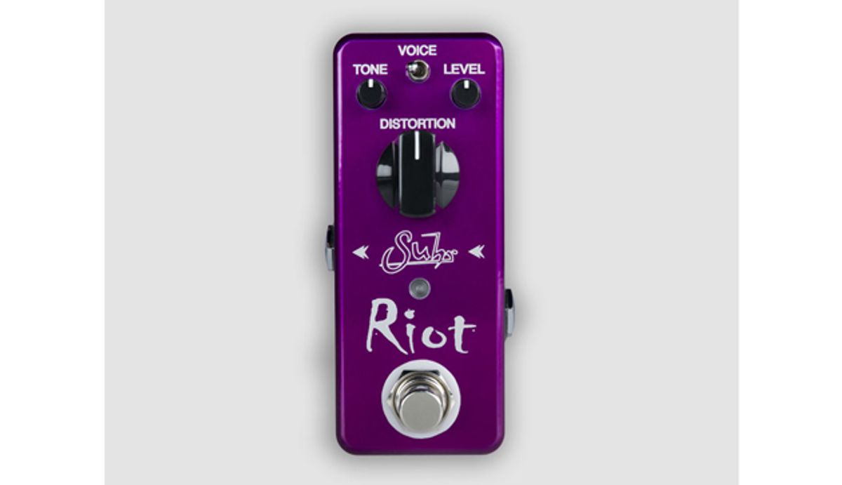 Suhr Announces the Riot Mini