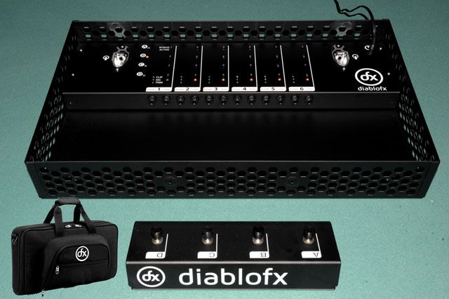 Diablo FX Announces Sound Control 6 Wireless Guitar FX Control Pedal
