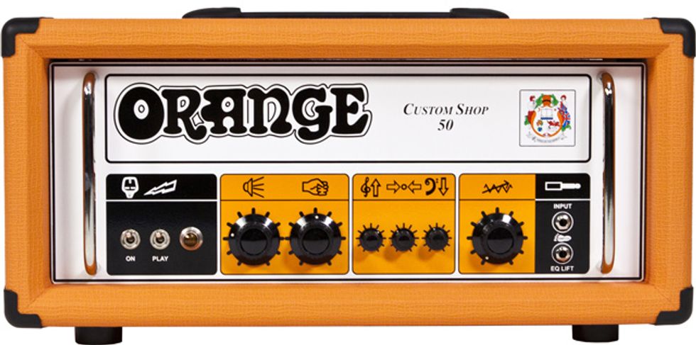 Orange Amplification Launches New Custom Shop 50