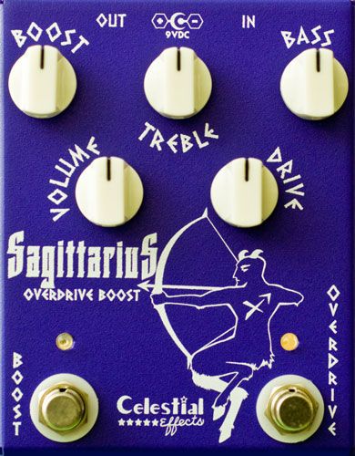 Celestial Effects Releases the Sagittarius Overdrive Boost