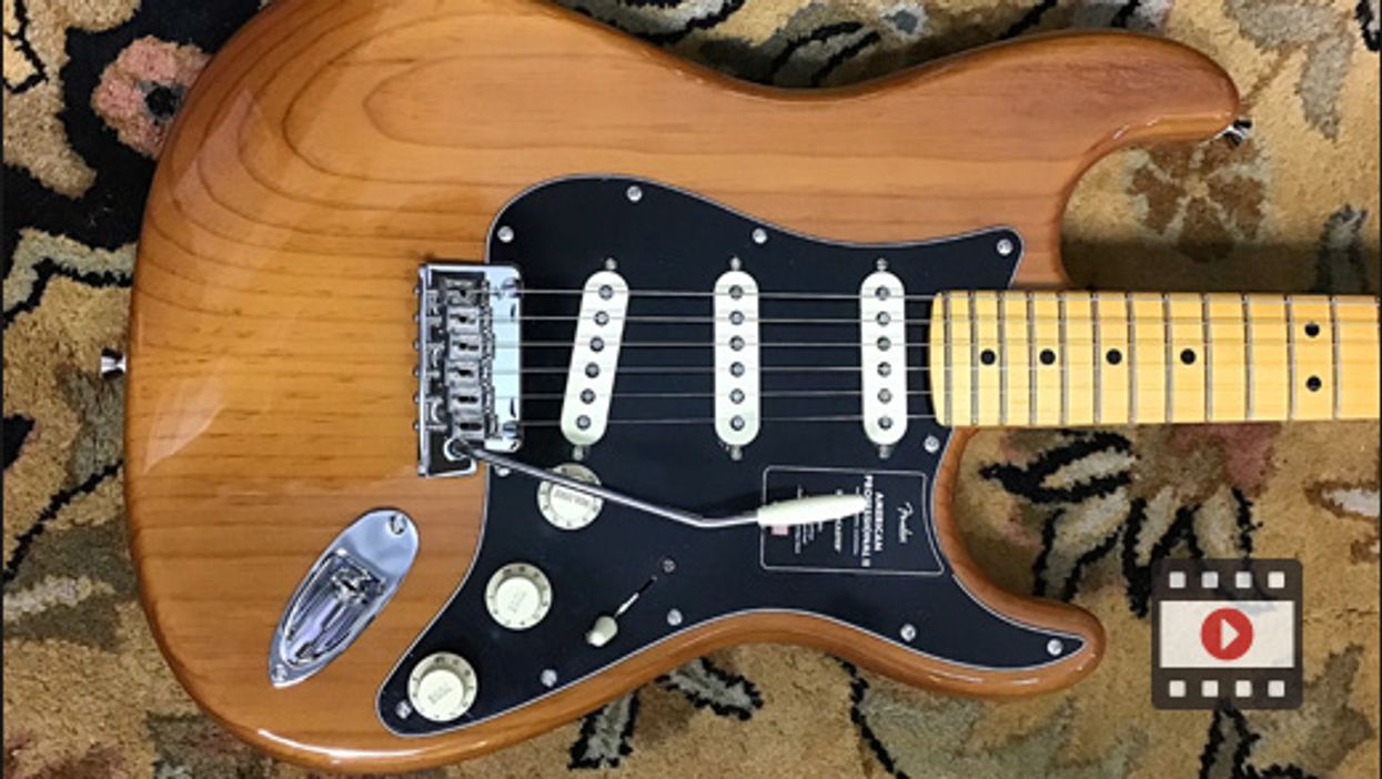 First Look: Fender American Professional II Stratocaster