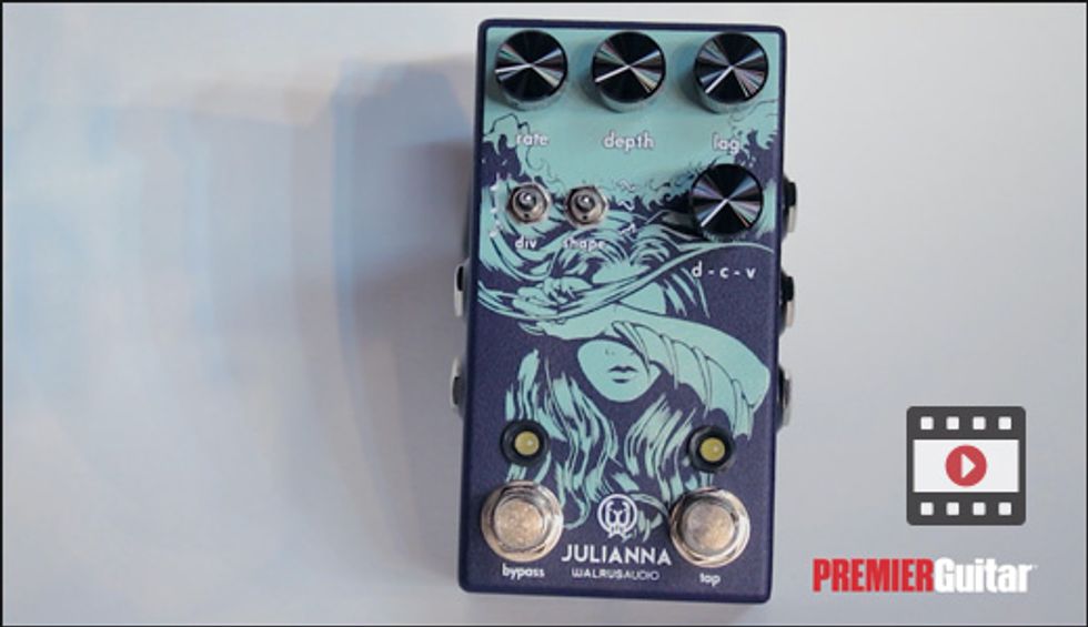 First Look: Walrus Audio Julianna Deluxe Chorus/Vibrato
