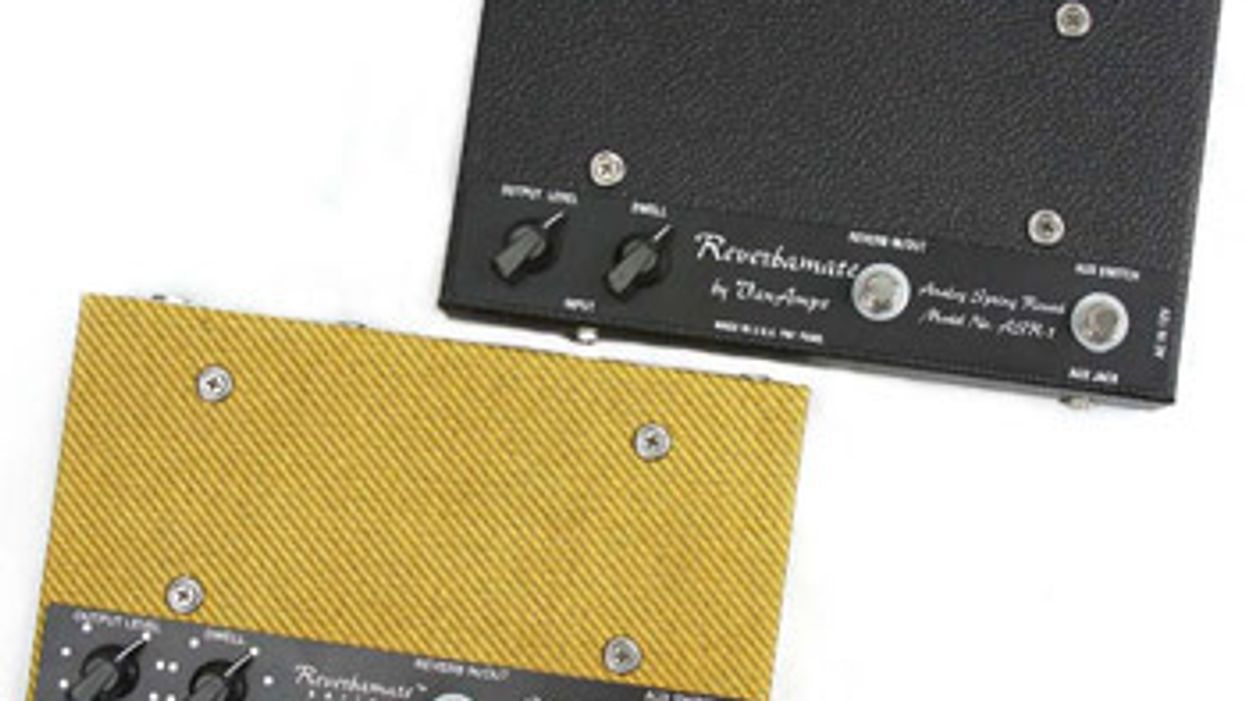 Vanamps Reverbamate ASR-1 and Sole-Mate