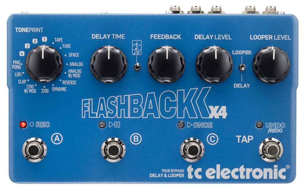 TC Electronic Announces Flashback X4 Delay and Looper